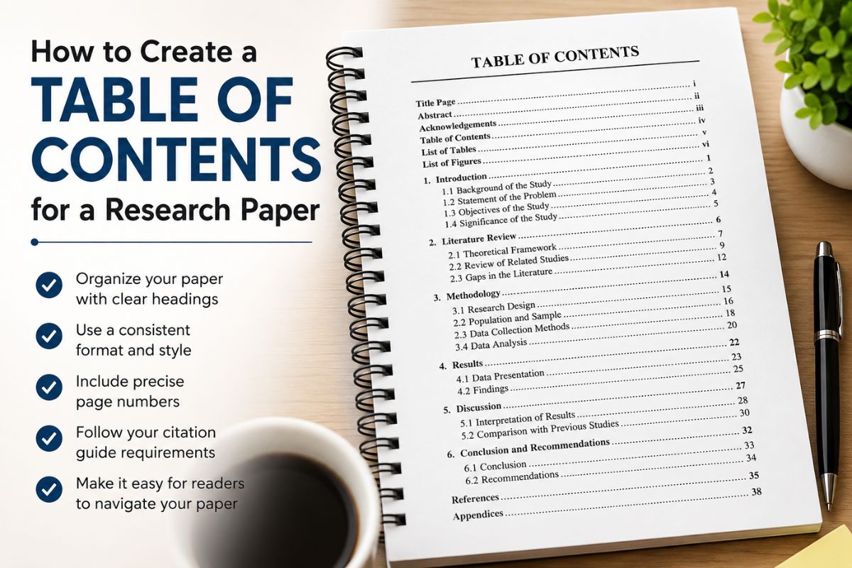 How to Create a Table of Contents