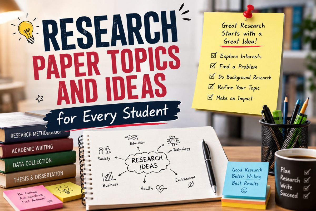 Research Paper Topics and Ideas for Every Student
